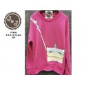 sweater fuschia