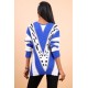 Trui blauw leo