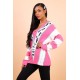Trui fuschia leo