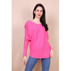 sweatshirt fuschia