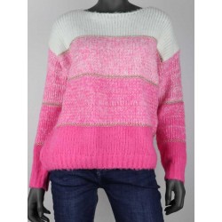 trui stripes pink