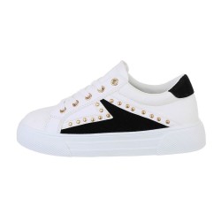 sneaker zwart/wit