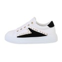 sneaker zwart/wit