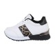 sneaker wit/leo